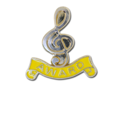 Award - Silver Clef Badge 16
