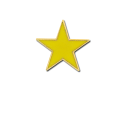 Small Enamelled Star Badge 6