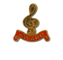 Award - Gold Clef Badge 22