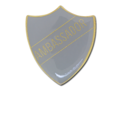 Ambassador Enamelled Shield Badge 26