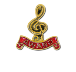 Award - Gold Clef Badge 15