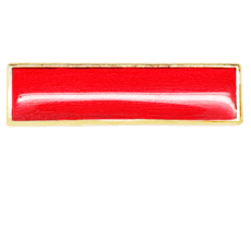 Plain School Squared Edge Bar Badge