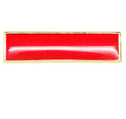Plain School Squared Edge Bar Badge 11
