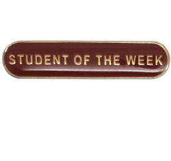 Student of the Week Rounded Bar Badge 27