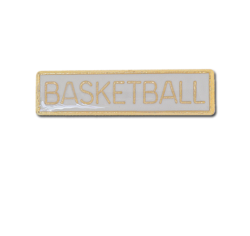 Basketball Small Bar Badge 20