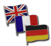 Small Flag Badges