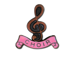 Choir - Bronze Clef Badge 21