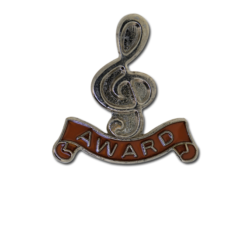 Award - Silver Clef Badge 27