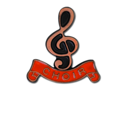 Choir - Bronze Clef Badge 22