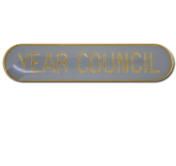 Year Council Rounded Edge Bar Badge 26