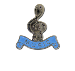 Music - Silver Clef Badge 23