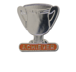 Achiever Trophies - Silver Trophy Badge 22