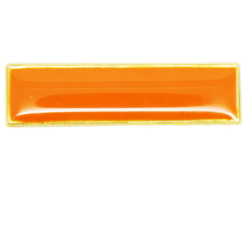 Plain School Squared Edge Bar Badge 18