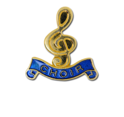 Choir -  Gold Clef Badge 17