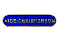 Vice Chairperson Rounded Edge Bar Badge 7
