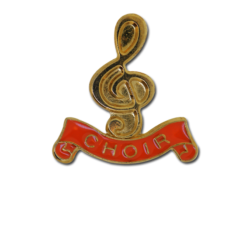 Choir -  Gold Clef Badge 22