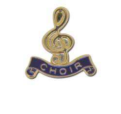 Choir -  Gold Clef Badge 19