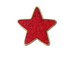 Glitter Star Star Badge 10