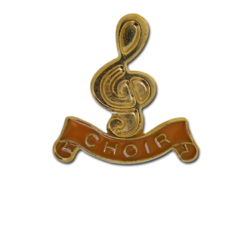 Choir -  Gold Clef Badge 25