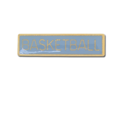 Basketball Small Bar Badge 23