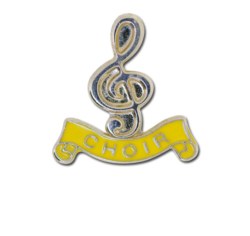 Choir - Silver Clef Badge 16