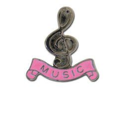 Music - Silver Clef Badge 21