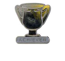 Achiever Trophies - Silver Trophy Badge 26