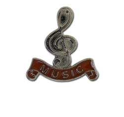 Music - Silver Clef Badge 27
