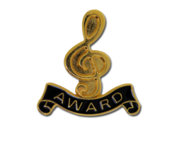 Award - Gold Clef Badge 24