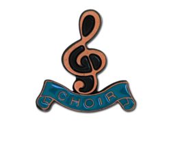 Choir - Bronze Clef Badge 28
