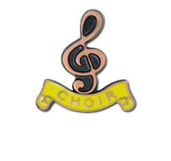 Choir - Bronze Clef Badge 16