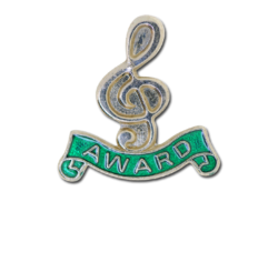 Award - Silver Clef Badge 18