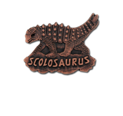 Scholosaurus Dinosaur Unique Badge 6