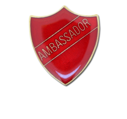Ambassador Enamelled Shield Badge 15