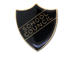 School Council Enamelled Shield Badge 24