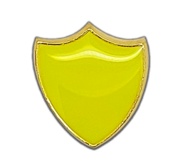 Small Neon Enamelled Shield Badge 8