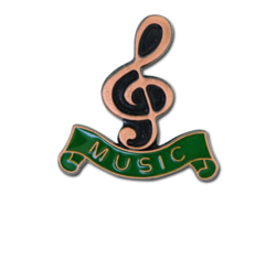Music - Bronze Clef Badge 18