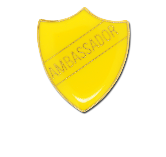 Ambassador Enamelled Shield Badge