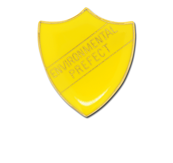 Environmental Prefect Enamelled Shield Badge