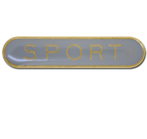 Sport  Rounded Edge Bar Badge