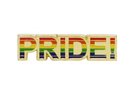 Rainbow Pride, LGBT Enamel Pin Badge