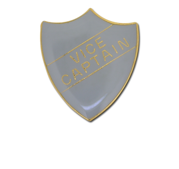 Vice Captain Enamelled Shield Badge