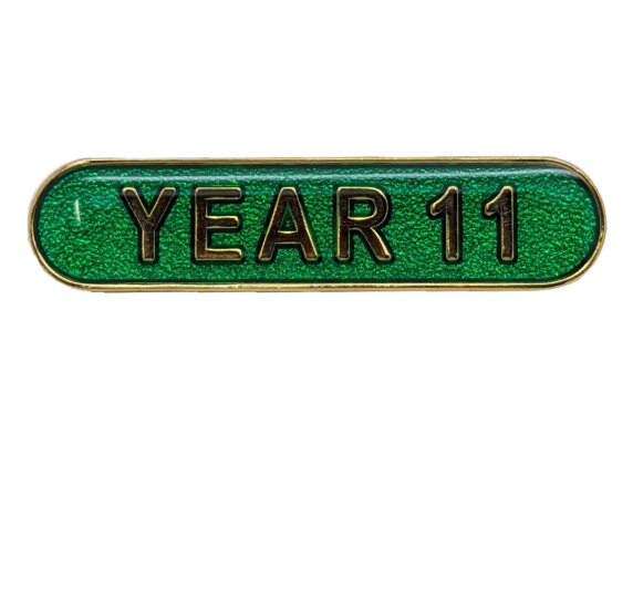 Year 11 Rounded Edge Bar Badge