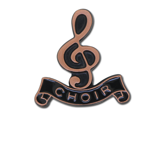 Choir - Bronze Clef Badge