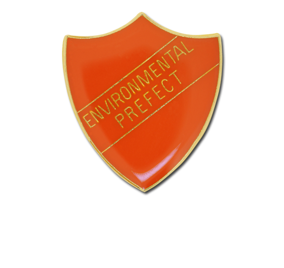 Environmental Prefect Enamelled Shield Badge