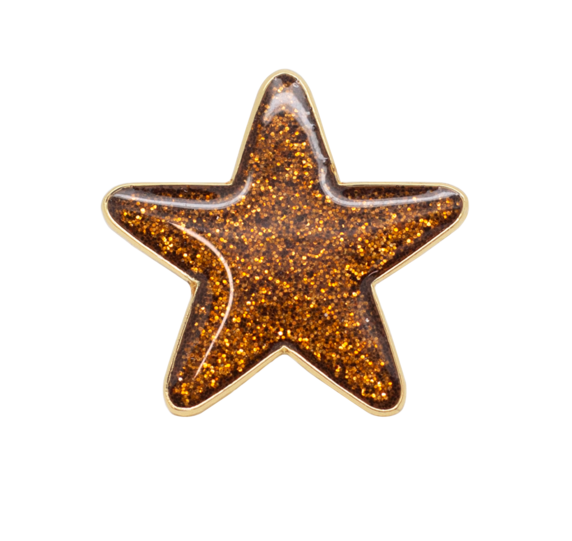 Glitter Star Star Badge