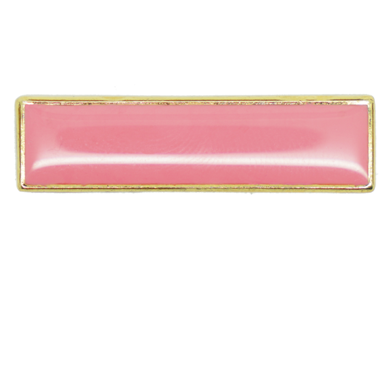 Plain School Squared Edge Bar Badge