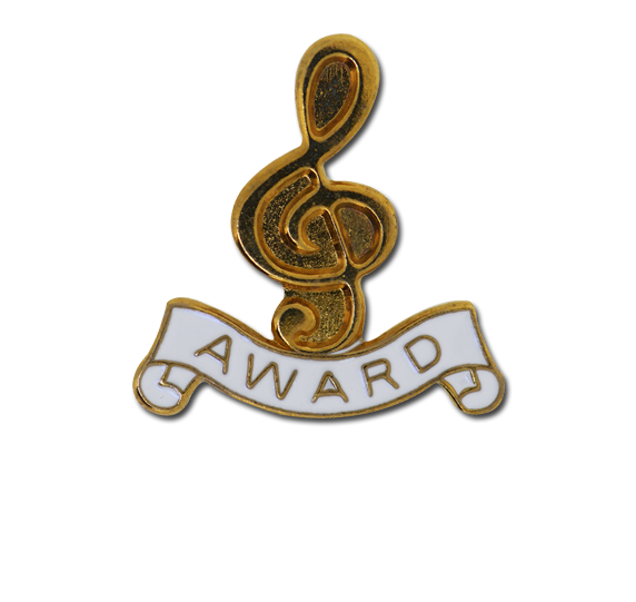 Award - Gold Clef Badge