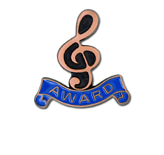 Award - Bronze Clef Badge