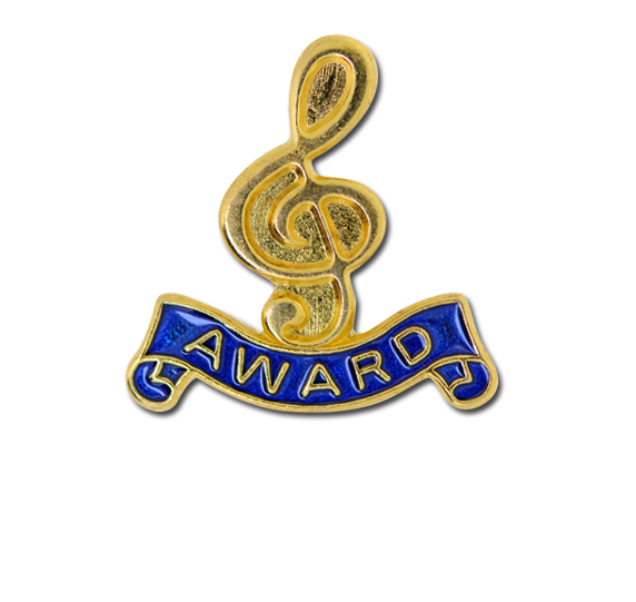 Award - Gold Clef Badge